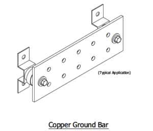 Copper Grounding Bar