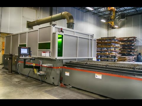 NJ Sullivan Cincinnati CL - 940 Fiber Laser Cutting System Video