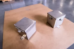 Stainless Steel Boxes Hinges with Clamps nema4x