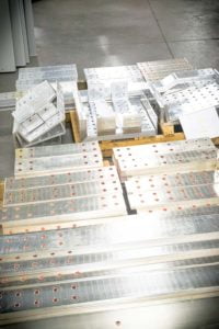 grounding bars-Aluminum-copper-nickel-plated