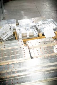 Busbars -Aluminum-copper-nickel-plated