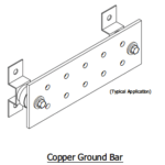 Copper Grounding Bar